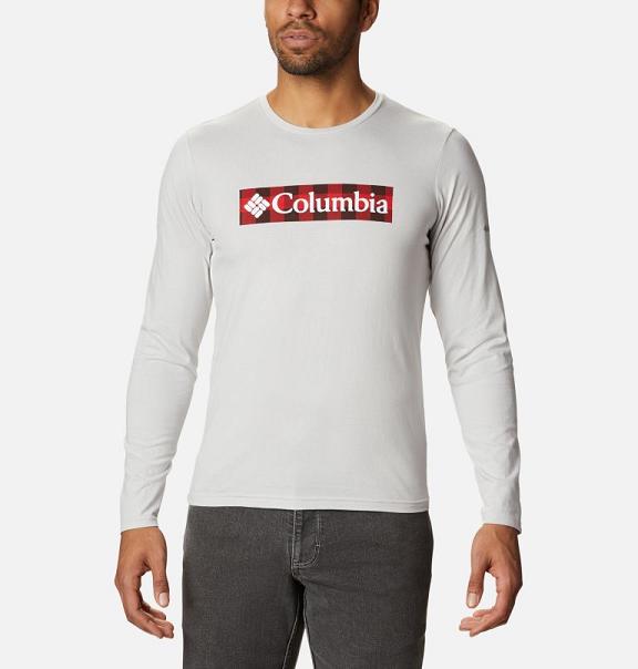 Columbia T-Shirt Herre Lookout Point Grå XJDP08672 Danmark